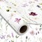 Spring Wildflower Wrapping Paper – Mini Roll 17" x 32.8 Ft | Watercolor Floral Gift Wrap for Birthday, Wedding, Baby Shower & DIY Crafts